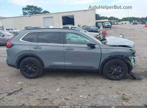 7FARS5H81SE019254 2025 HONDA CR-V Gray Widok wnętrza 360 stopni