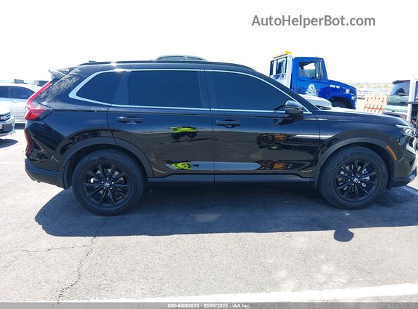 7FARS5H82SE008800 2025 HONDA CR-V Black Rear interior view