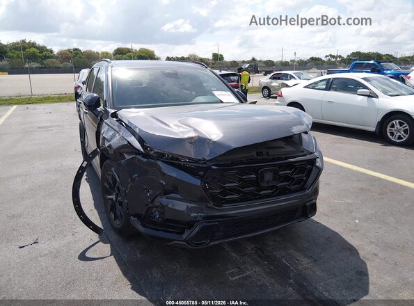 7FARS5H83RE037345 2024 HONDA CR-V Gray Դիմացի տեսք