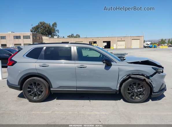7FARS5H85RE030008 2024 HONDA CR-V Gray Սալոնի հետևի տեսք