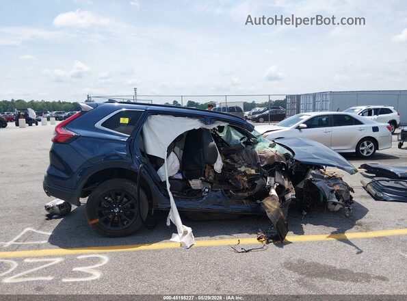 7FARS5H85SE027194 2025 HONDA CR-V Blue Rear interior view