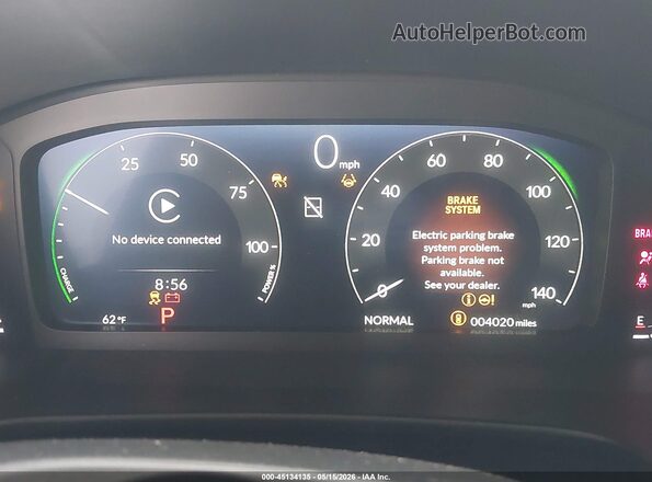 7FARS5H85TE019405 2026 HONDA CR-V HYBRID Серый Вид задних сидений