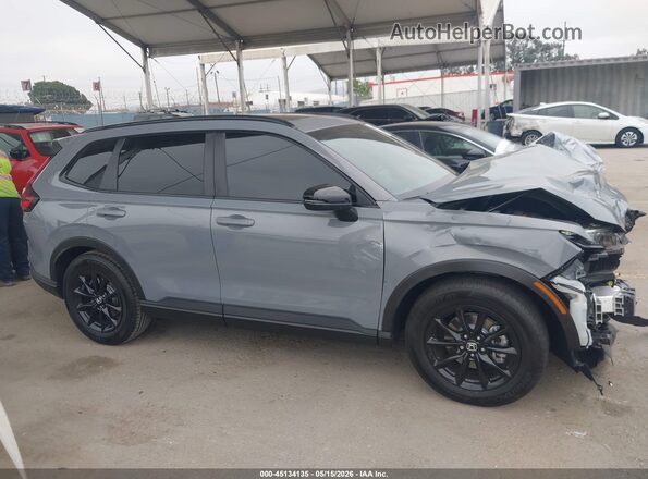 7FARS5H85TE019405 2026 HONDA CR-V HYBRID Серый Панорамный вид салона 360°