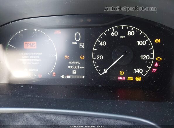 7FARS5H87RE005255 2024 HONDA CR-V HYBRID Gray უკანა სავარძლების ხედი