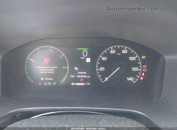 7FARS5H88RE025241 2024 HONDA CR-V Gray Հետևի նստատեղերի տեսք