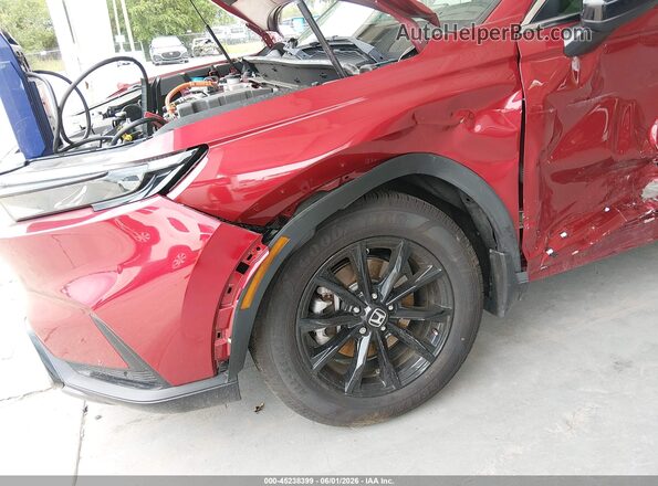 7FARS5H89RE025992 2024 HONDA CR-V HYBRID Red Front view
