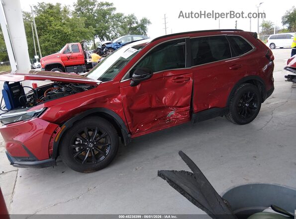 7FARS5H89RE025992 2024 HONDA CR-V HYBRID Red Front left