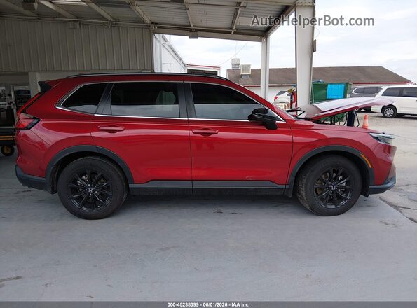 7FARS5H89RE025992 2024 HONDA CR-V HYBRID Red 360 interior view