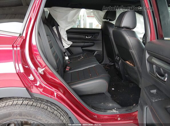 7FARS5H89RE025992 2024 HONDA CR-V HYBRID Red VIN sticker view
