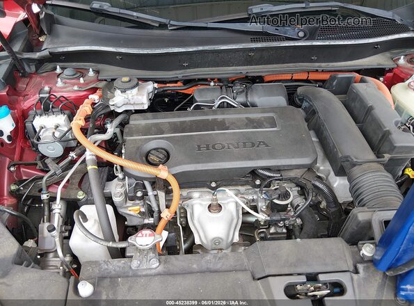 7FARS5H89RE025992 2024 HONDA CR-V HYBRID Red Rear view