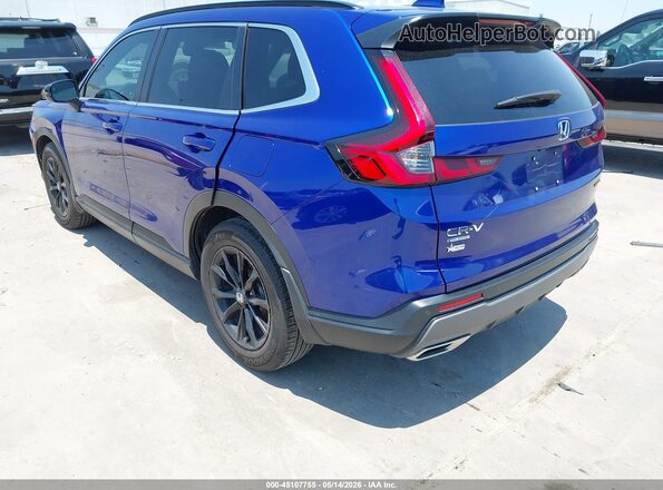7FARS5H89SE029885 2025 HONDA CR-V Blue Задня ліва чверть