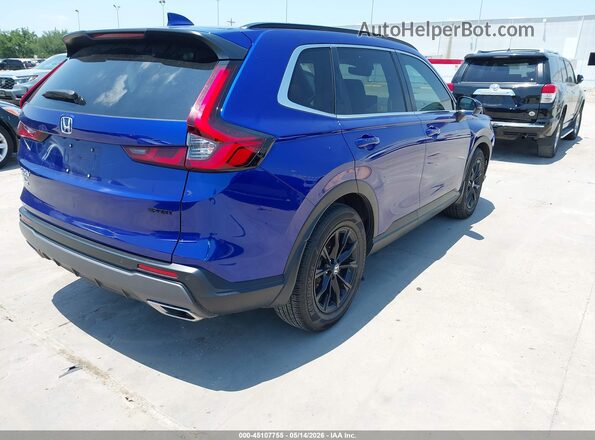 7FARS5H89SE029885 2025 HONDA CR-V Blue Задня права чверть