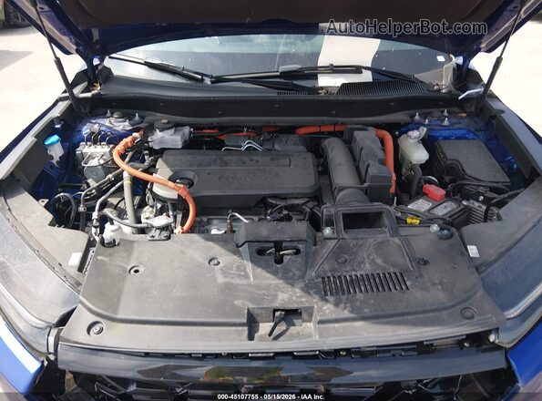 7FARS5H89SE029885 2025 HONDA CR-V Blue Вид ззаду