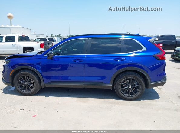 7FARS5H89SE029885 2025 HONDA CR-V Blue Панорамний вид салону 360°