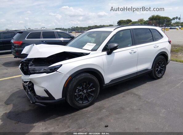 7FARS5H89TE019715 2026 HONDA CR-V HYBRID White Przód lewy