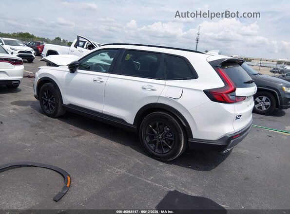 7FARS5H89TE019715 2026 HONDA CR-V HYBRID White Tył lewy