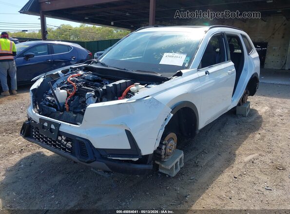 7FARS6H52PE031965 2023 HONDA CR-V HYBRID White Przód lewy