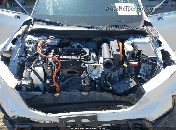 7FARS6H52PE031965 2023 HONDA CR-V HYBRID White Widok z tyłu
