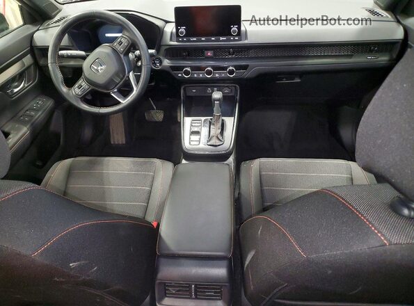 7FARS6H52SE061248 2025 HONDA CR-V Gray Вид панелі приладів