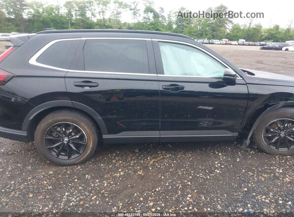 7FARS6H53SE110702 2025 HONDA CR-V Black Widok wnętrza z tyłu