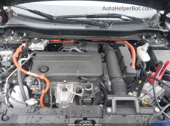 7FARS6H53SE110702 2025 HONDA CR-V Black Widok z tyłu