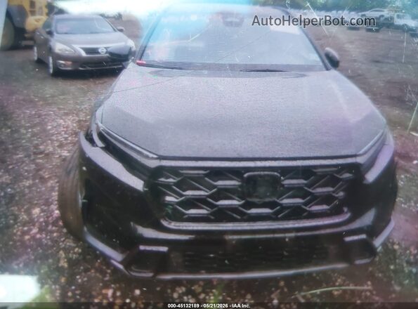 7FARS6H53SE110702 2025 HONDA CR-V Black Widok z przodu