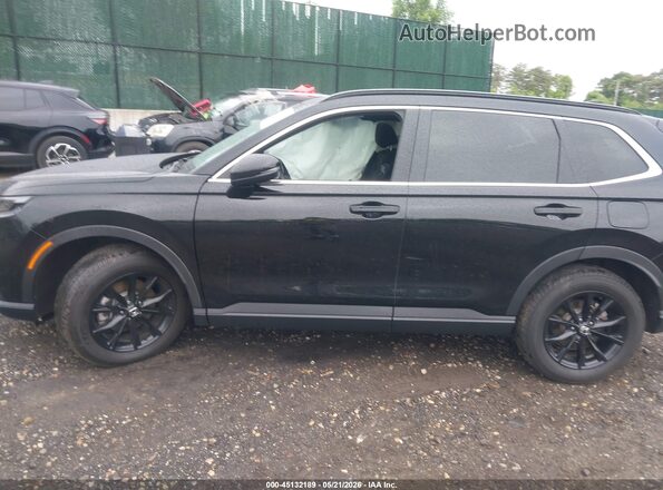 7FARS6H53SE110702 2025 HONDA CR-V Black Widok wnętrza 360 stopni