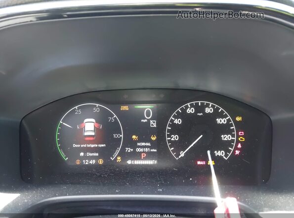 7FARS6H53TE013727 2026 HONDA CR-V Black Vista de los asientos traseros