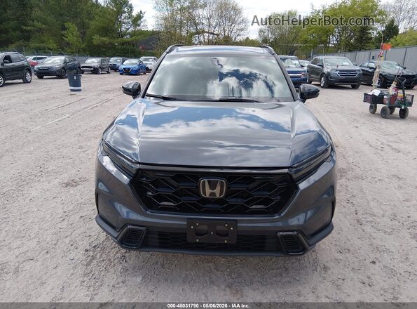 7FARS6H54PE027836 2023 HONDA CR-V HYBRID Gray Widok zestawu wskaźników