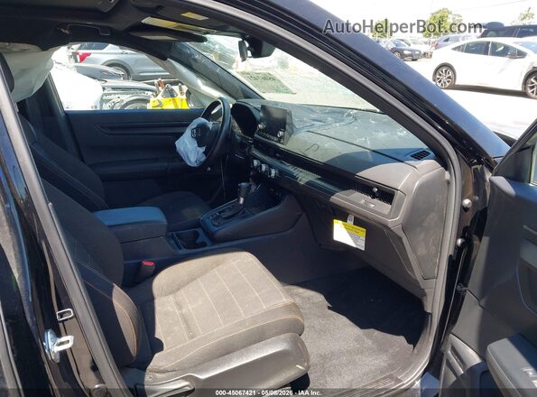 7FARS6H54SE012665 2025 HONDA CR-V Black Front interior view