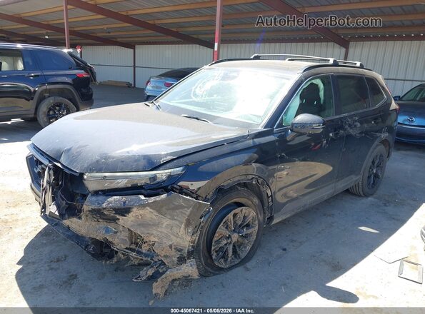 7FARS6H54SE012665 2025 HONDA CR-V Black Front left