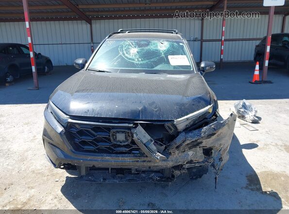 7FARS6H54SE012665 2025 HONDA CR-V Black Instrument cluster view