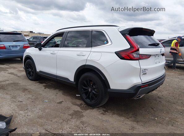 7FARS6H56SE105655 2025 HONDA CR-V Белый Задняя левая четверть