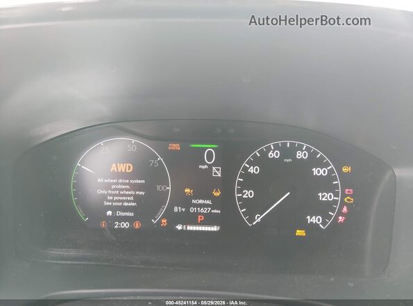 7FARS6H56SE105655 2025 HONDA CR-V Белый Вид задних сидений