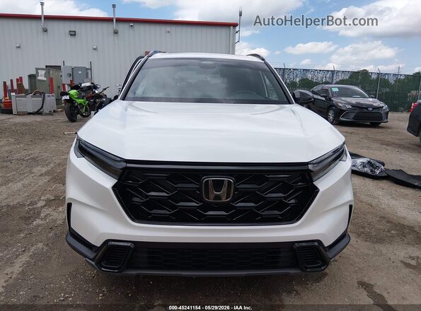 7FARS6H56SE105655 2025 HONDA CR-V Белый Вид щитка приборов