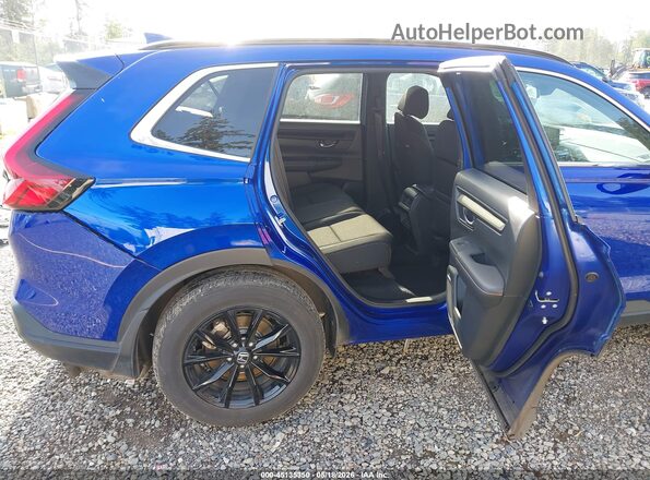 7FARS6H57RE061126 2024 HONDA CR-V HYBRID Blue VIN კოდის სტიკერის ხედი