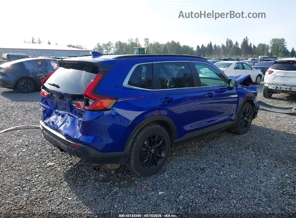 7FARS6H57RE061126 2024 HONDA CR-V HYBRID Blue უკანა მარჯვენა