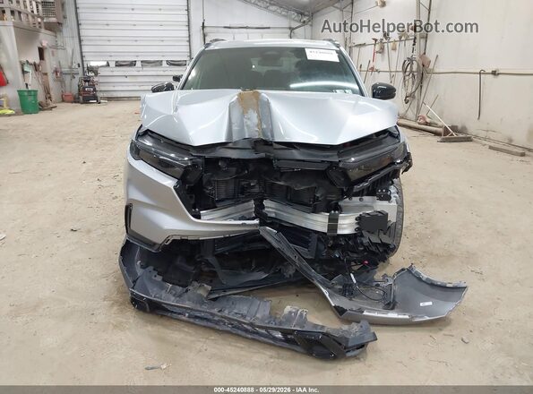 7FARS6H57SE023627 2025 HONDA CR-V Silver Вид щитка приладів