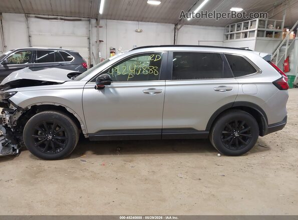 7FARS6H57SE023627 2025 HONDA CR-V Silver Панорамний вид салону 360°