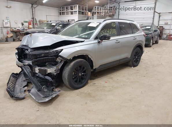 7FARS6H57SE023627 2025 HONDA CR-V Silver Передня ліва чверть