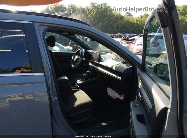 7FARS6H5XRE025897 2024 HONDA CR-V Gray Front interior view