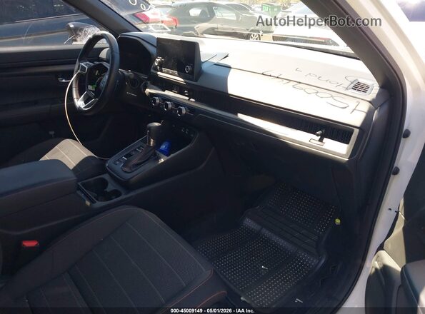 7FARS6H5XSE067881 2025 HONDA CR-V HYBRID Белый Вид салона спереди