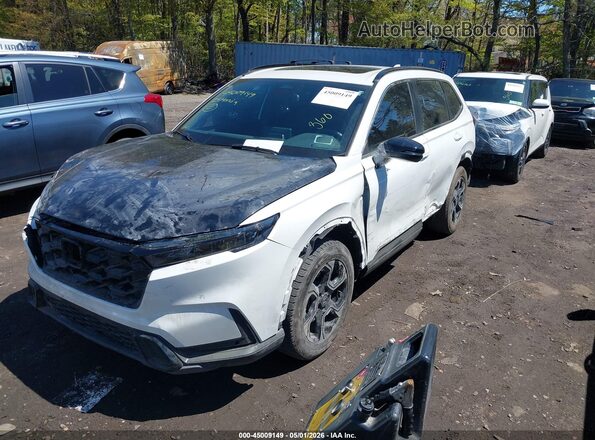 7FARS6H5XSE067881 2025 HONDA CR-V HYBRID Белый Передняя левая четверть