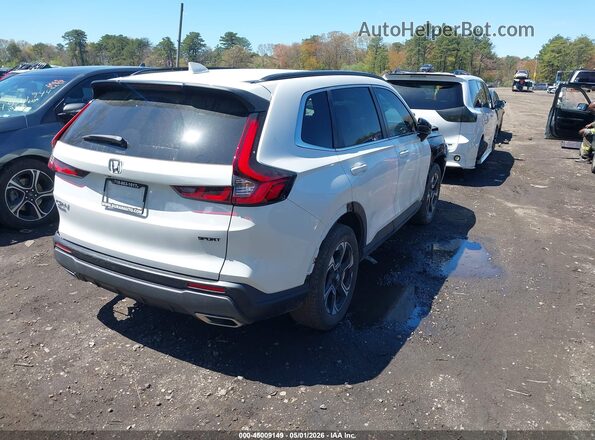 7FARS6H5XSE067881 2025 HONDA CR-V HYBRID Белый Задняя правая четверть