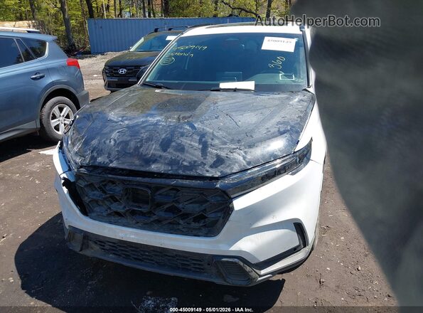 7FARS6H5XSE067881 2025 HONDA CR-V HYBRID Белый Вид щитка приборов