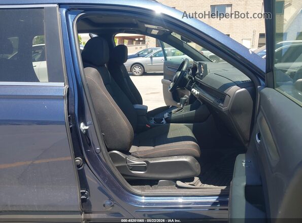 7FARS6H5XSE100118 2025 HONDA CR-V Blue Widok wnętrza z przodu