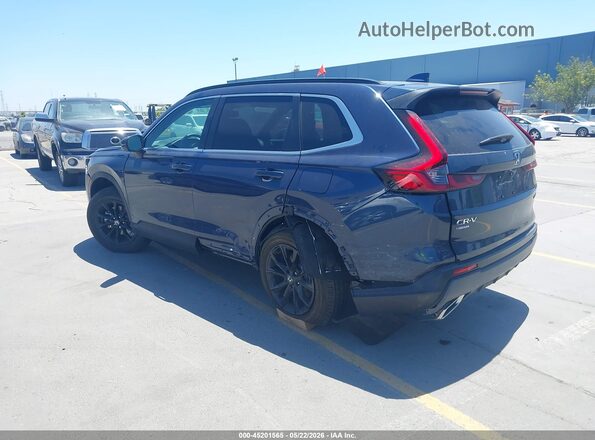 7FARS6H5XSE100118 2025 HONDA CR-V Blue Tył lewy