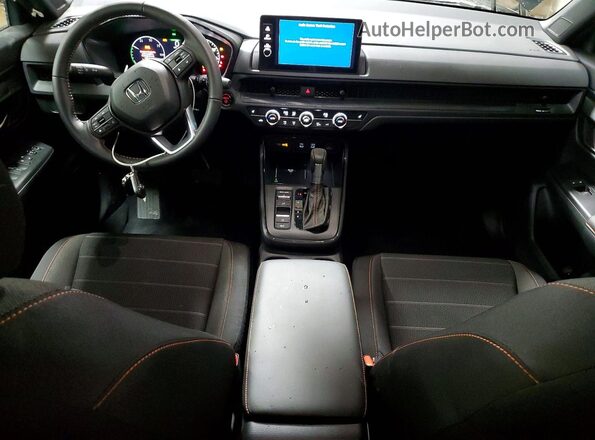 7FARS6H5XTE076288 2026 HONDA CR-V Black Vista del salpicadero
