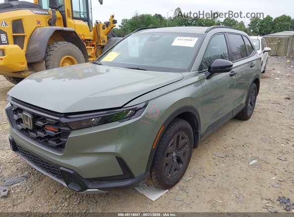 7FARS6H63TE027376 2026 HONDA CR-V HYBRID Green 