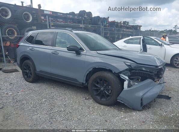 7FARS6H80SE031756 2025 HONDA CR-V Gray Սալոնի 360 աստիճան տեսք